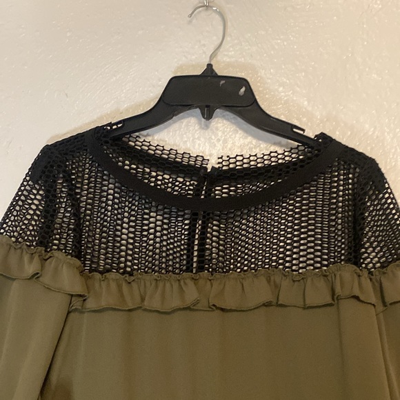 David Naman Italian made green mini with mesh - Picture 2 of 4